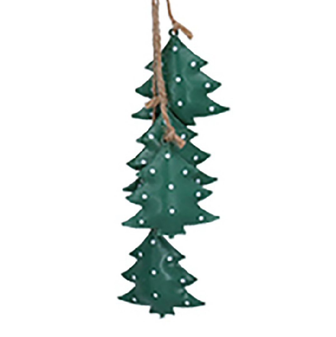 Tin Tree Bell Bunch 20cm *ETA Nov image 0